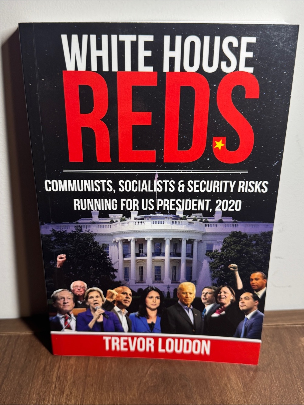 White House Reds by Trevor Loudon - Bold Red & Black Cover